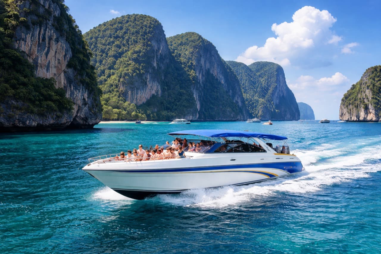 Phi Phi Island Standard Speedboat